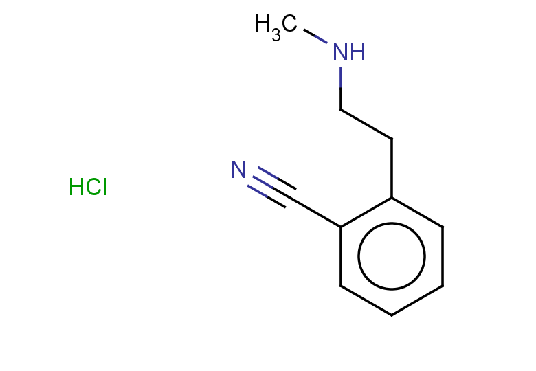 2-[2-(methylamino)ethyl]benzonitrile hydrochloride