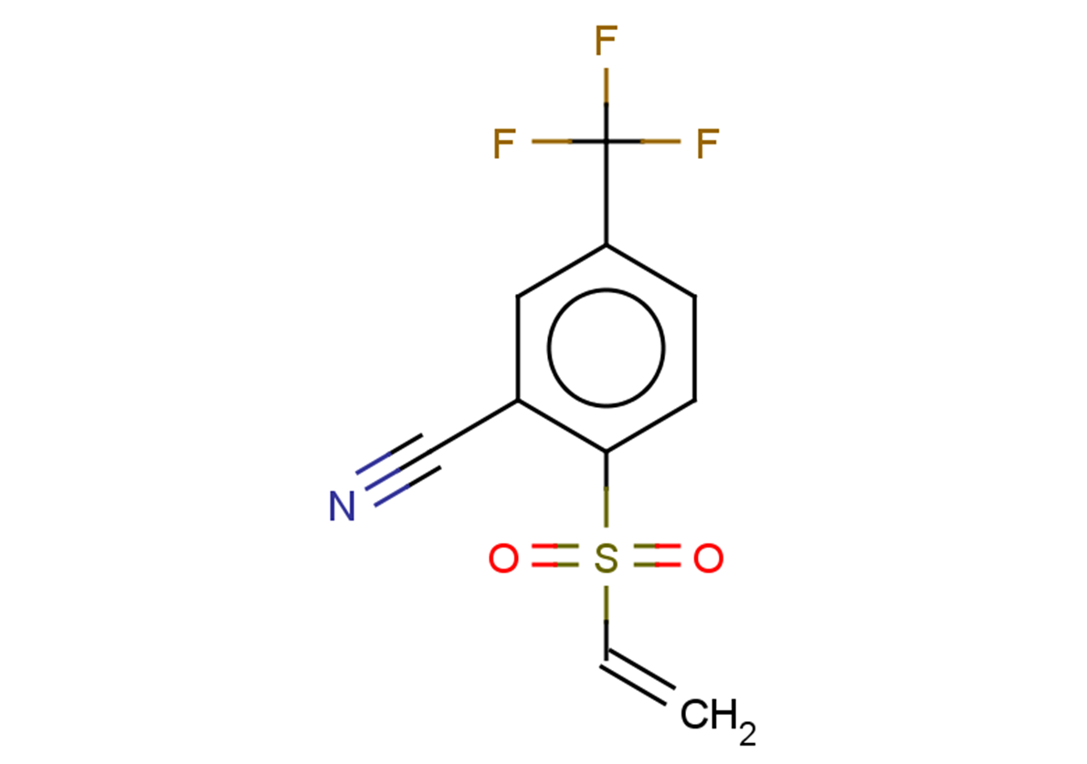 2-(ethenesulfonyl)-5-(trifluoromethyl)benzonitrile