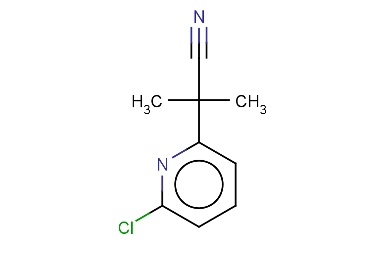 2-(6-chloropyridin-2-yl)-2-methylpropanenitrile