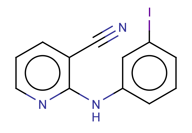 2-[(3-iodophenyl)amino]pyridine-3-carbonitrile