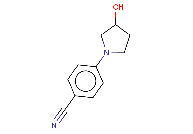4-(3-hydroxypyrrolidin-1-yl)benzonitrile