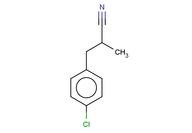 3-(4-chlorophenyl)-2-methylpropanenitrile