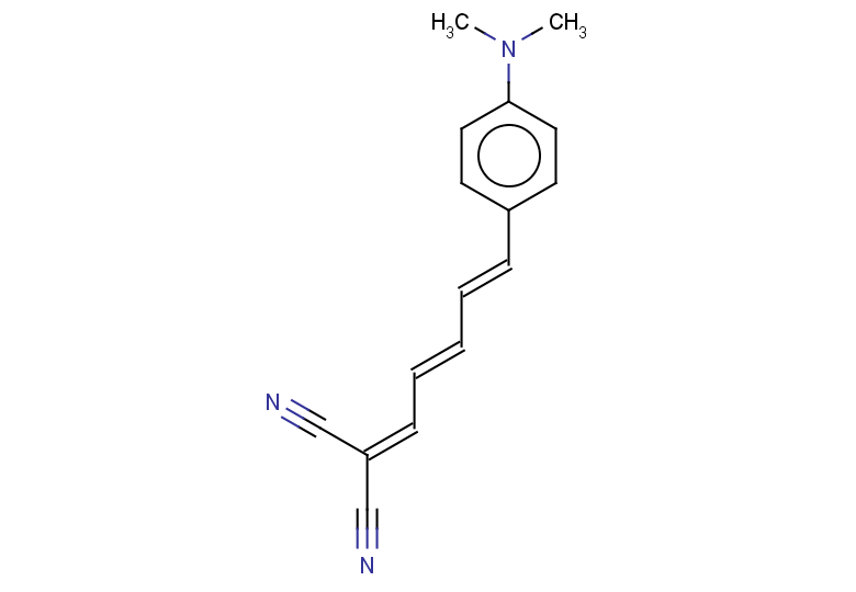 2-[(2E,4E)-5-[4-(dimethylamino)phenyl]penta-2,4-dien-1-ylidene]propanedinitrile