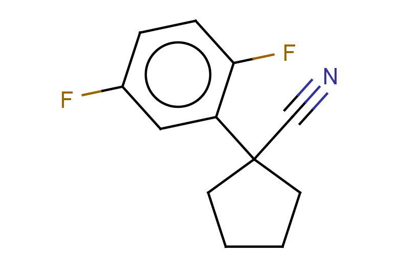 1-(2,5-difluorophenyl)cyclopentane-1-carbonitrile