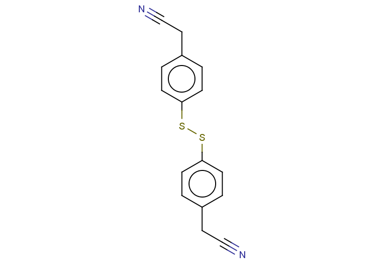 2-(4-{[4-(cyanomethyl)phenyl]disulfanyl}phenyl)acetonitrile
