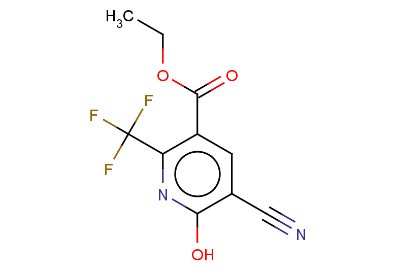 ethyl 5-cyano-6-hydroxy-2-(trifluoromethyl)pyridine-3-carboxylate