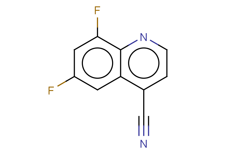 6,8-difluoroquinoline-4-carbonitrile