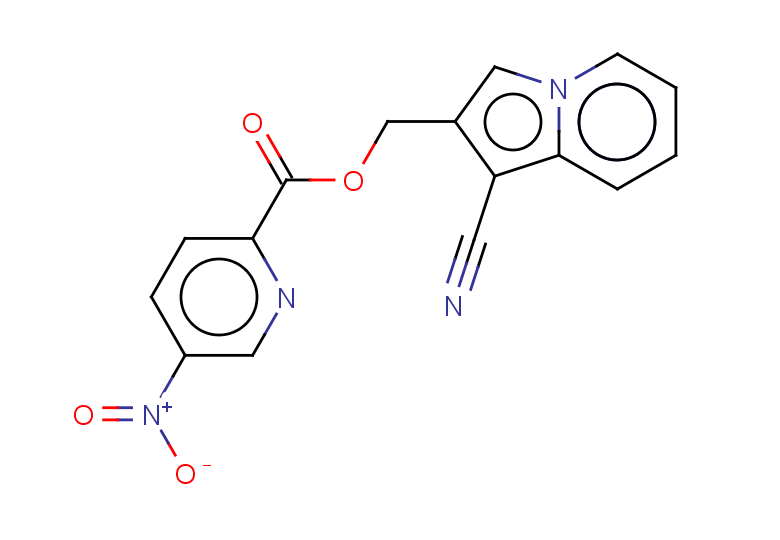 (1-cyanoindolizin-2-yl)methyl 5-nitropyridine-2-carboxylate