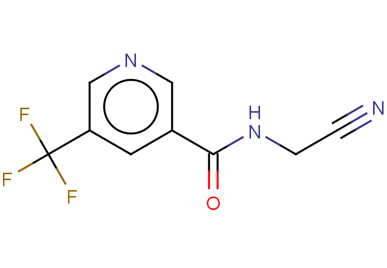N-(cyanomethyl)-5-(trifluoromethyl)pyridine-3-carboxamide