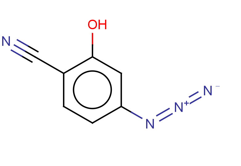 4-azido-2-hydroxybenzonitrile