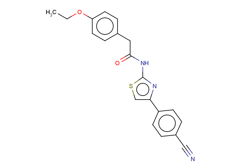 N-[4-(4-cyanophenyl)-1,3-thiazol-2-yl]-2-(4-ethoxyphenyl)acetamide