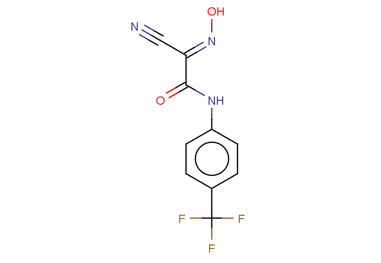 (E)-{[4-(trifluoromethyl)phenyl]carbamoyl}methanecarbonimidoyl cyanide