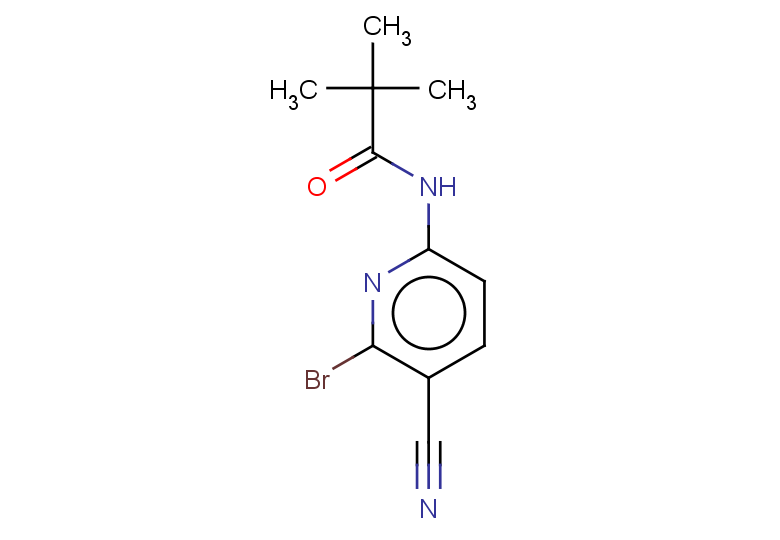 N-(6-bromo-5-cyanopyridin-2-yl)-2,2-dimethylpropanamide