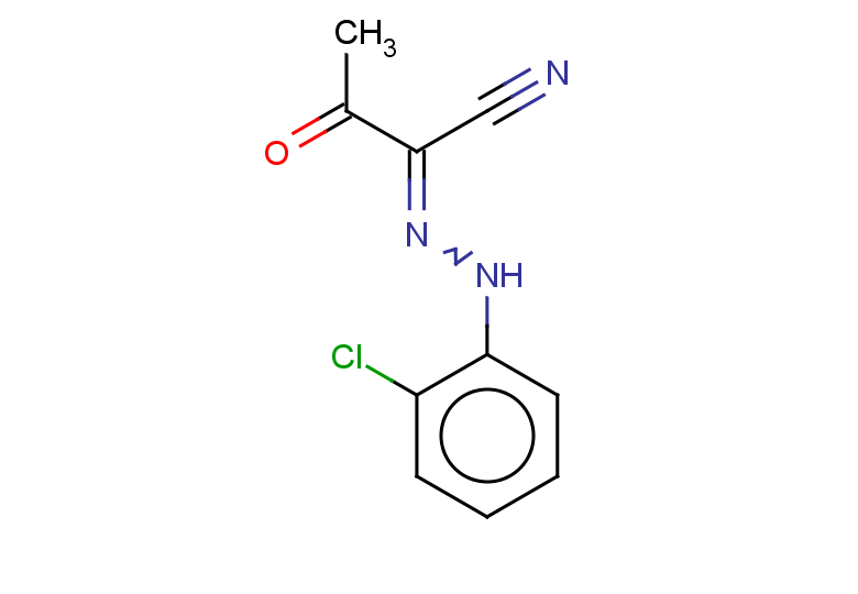 N-(2-chlorophenyl)-2-oxopropanecarbohydrazonoyl cyanide