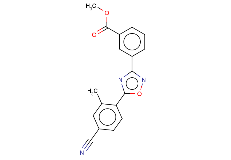 methyl 3-[5-(4-cyano-2-methylphenyl)-1,2,4-oxadiazol-3-yl]benzoate
