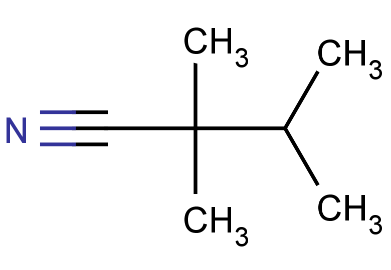 2,2,3-trimethylbutanenitrile