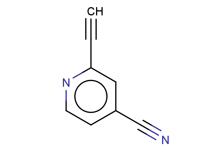 2-ethynylpyridine-4-carbonitrile