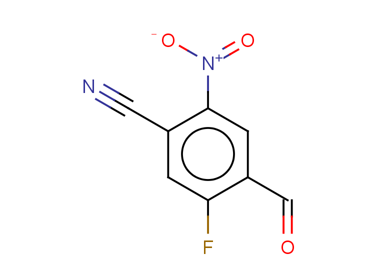 5-fluoro-4-formyl-2-nitrobenzonitrile