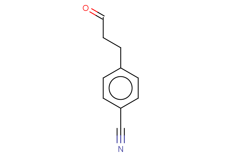 4-(3-oxopropyl)benzonitrile