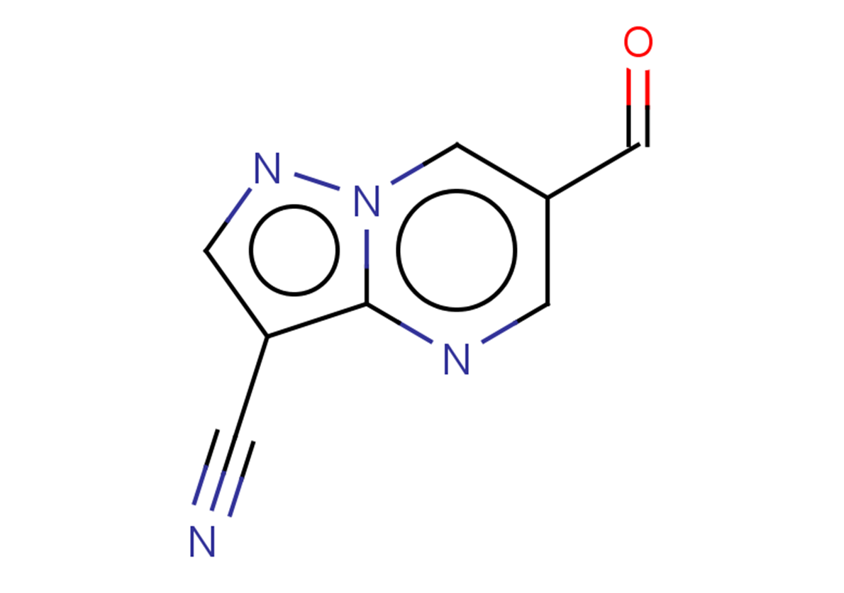 6-formylpyrazolo[1,5-a]pyrimidine-3-carbonitrile