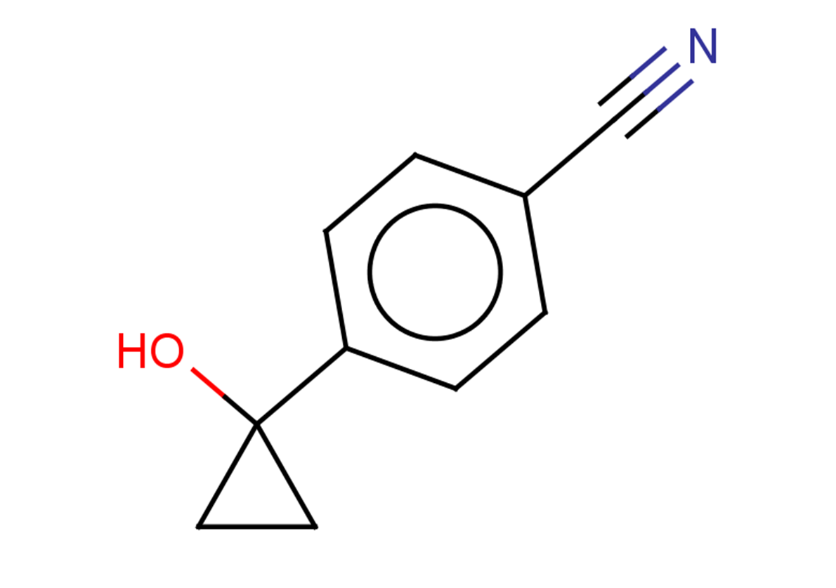 4-(1-hydroxycyclopropyl)benzonitrile