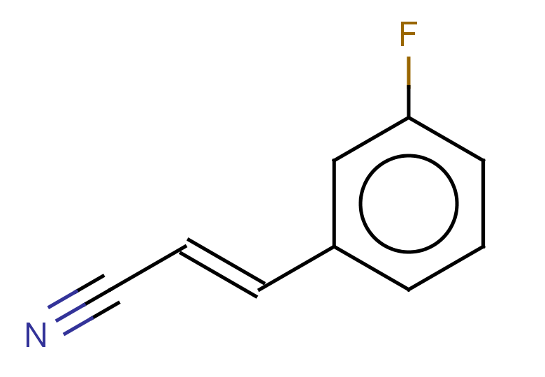(2E)-3-(3-fluorophenyl)prop-2-enenitrile