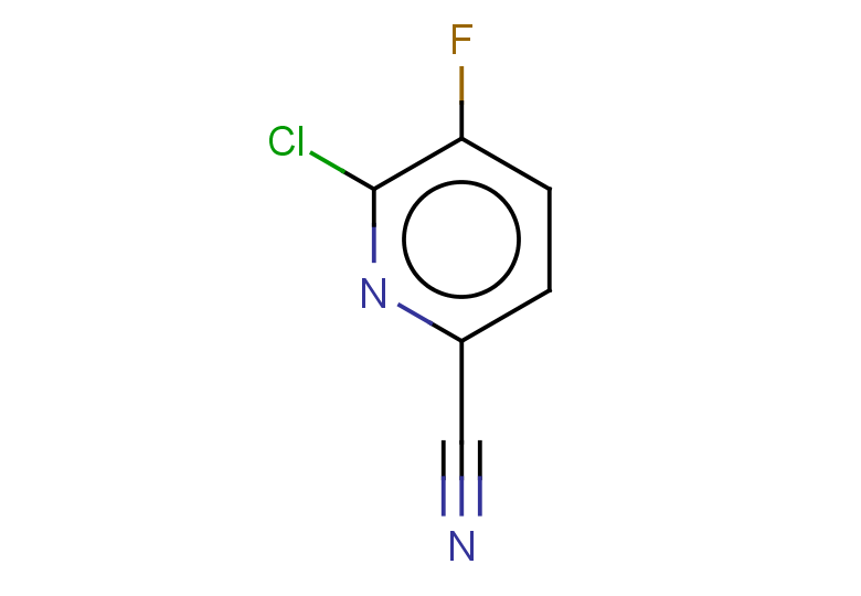6-chloro-5-fluoropyridine-2-carbonitrile