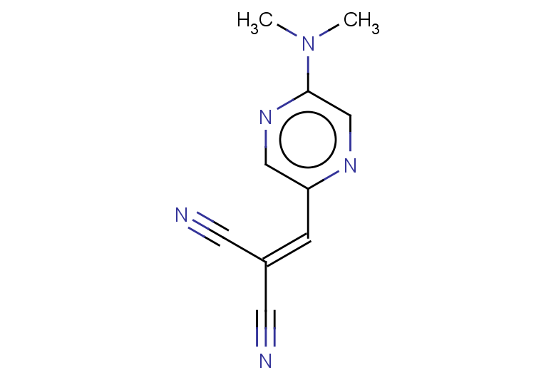 2-{[5-(dimethylamino)pyrazin-2-yl]methylidene}propanedinitrile