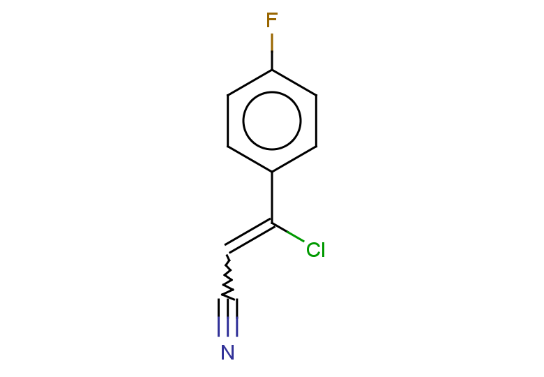 3-chloro-3-(4-fluorophenyl)prop-2-enenitrile