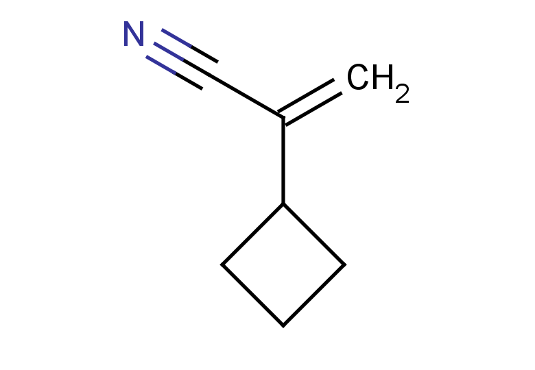2-cyclobutylprop-2-enenitrile