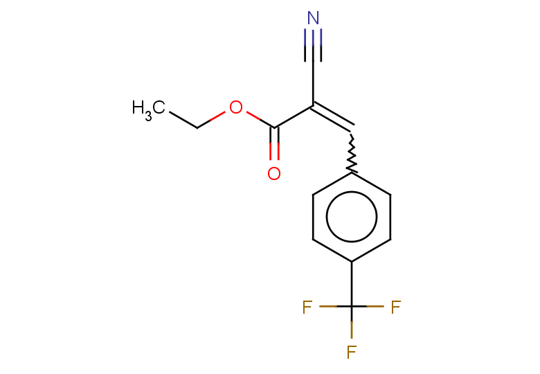 ethyl 2-cyano-3-[4-(trifluoromethyl)phenyl]prop-2-enoate