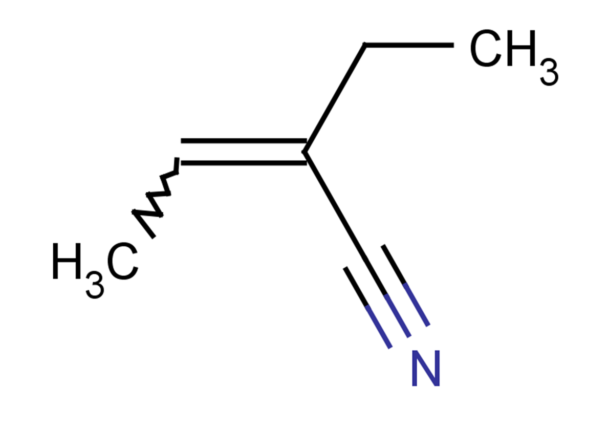 2-ethylbut-2-enenitrile