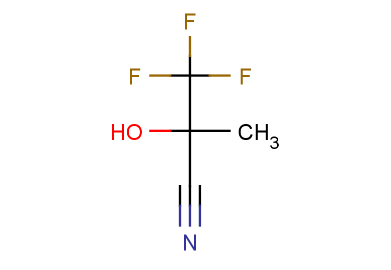 3,3,3-trifluoro-2-hydroxy-2-methylpropanenitrile