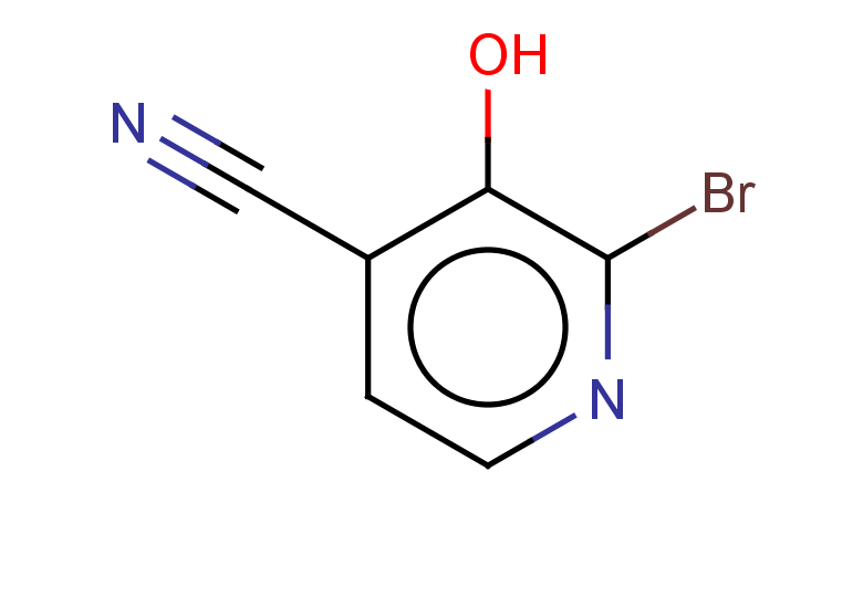 2-bromo-3-hydroxypyridine-4-carbonitrile