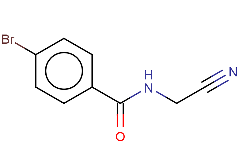 4-bromo-N-(cyanomethyl)benzamide
