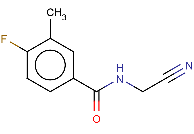 N-(cyanomethyl)-4-fluoro-3-methylbenzamide