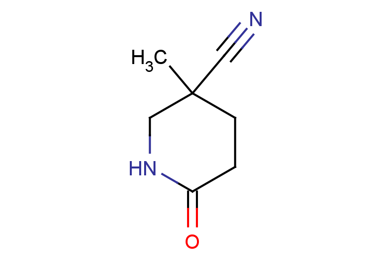 3-methyl-6-oxopiperidine-3-carbonitrile