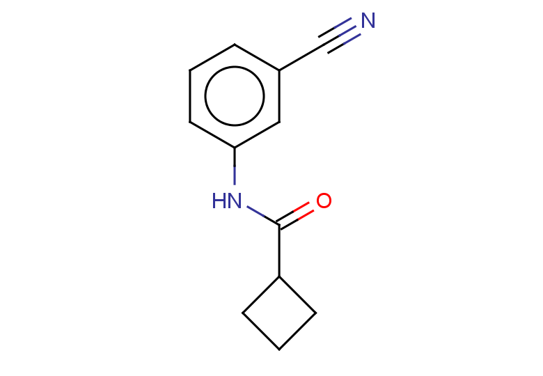 N-(3-cyanophenyl)cyclobutanecarboxamide