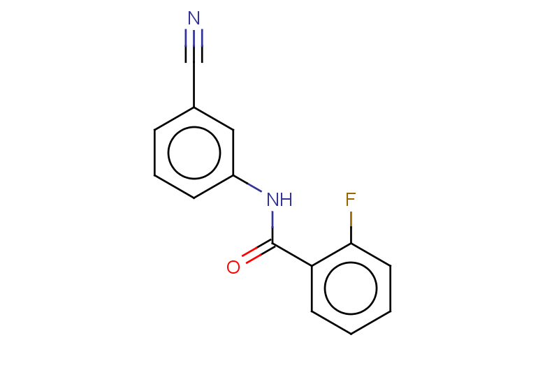 N-(3-cyanophenyl)-2-fluorobenzamide