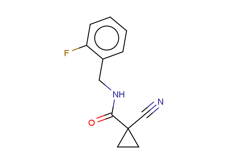 1-cyano-N-[(2-fluorophenyl)methyl]cyclopropane-1-carboxamide