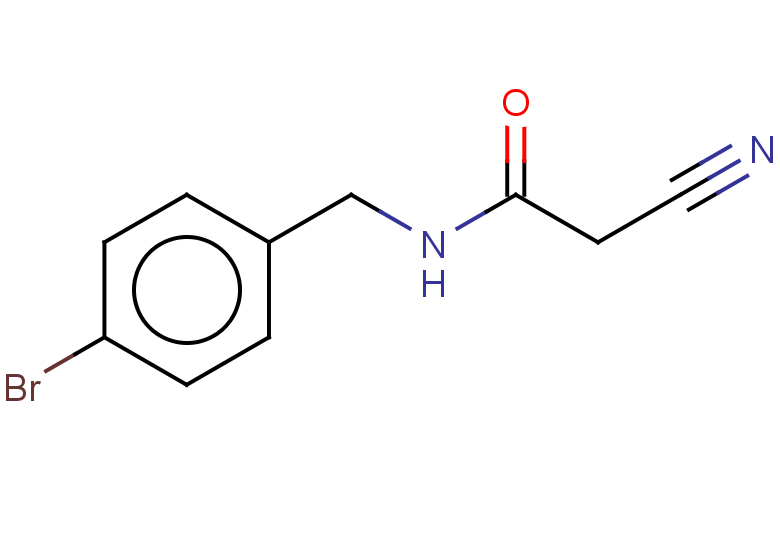 N-[(4-bromophenyl)methyl]-2-cyanoacetamide