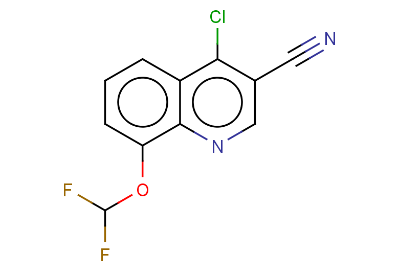 4-chloro-8-(difluoromethoxy)quinoline-3-carbonitrile
