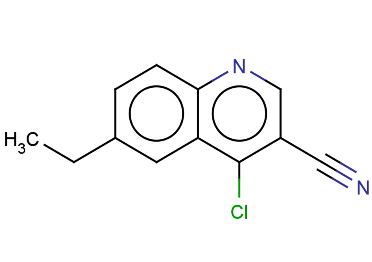 4-chloro-6-ethylquinoline-3-carbonitrile
