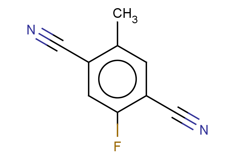 2-fluoro-5-methylbenzene-1,4-dicarbonitrile
