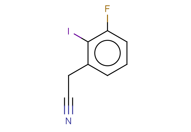 2-(3-fluoro-2-iodophenyl)acetonitrile