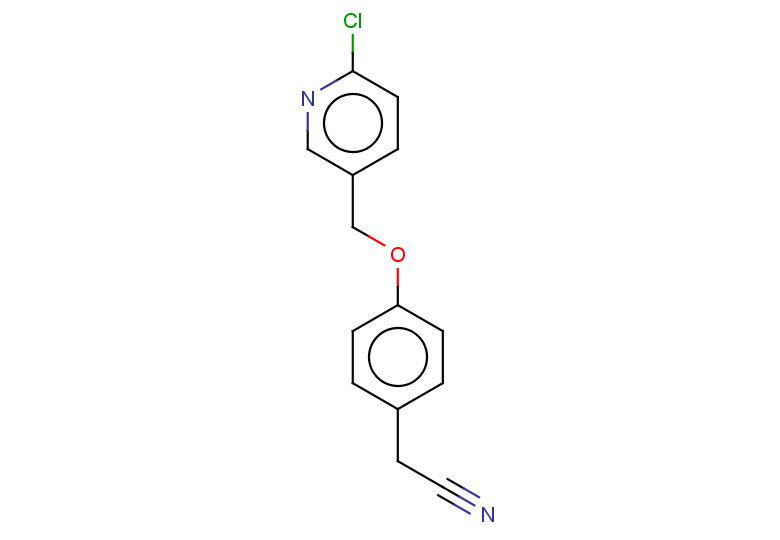 2-{4-[(6-chloropyridin-3-yl)methoxy]phenyl}acetonitrile