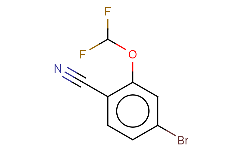 4-bromo-2-(difluoromethoxy)benzonitrile