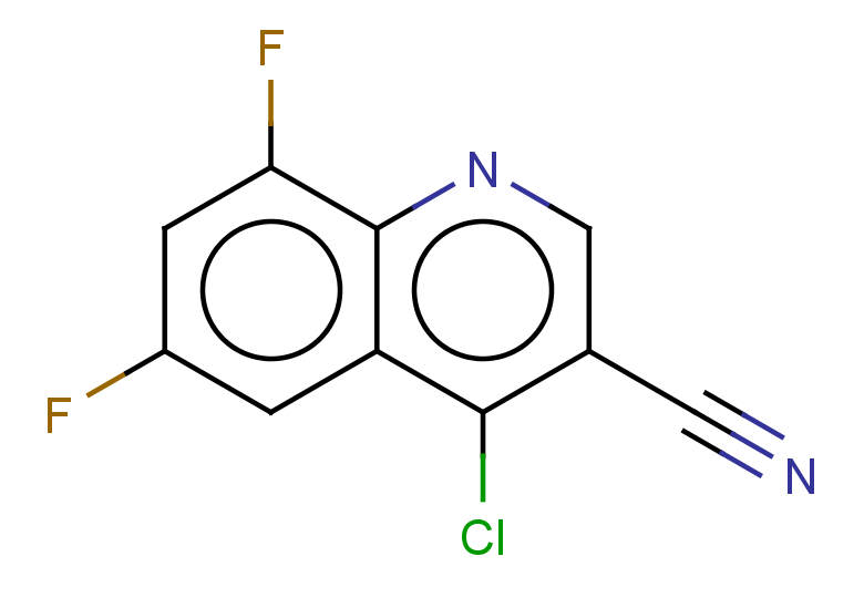 4-chloro-6,8-difluoroquinoline-3-carbonitrile