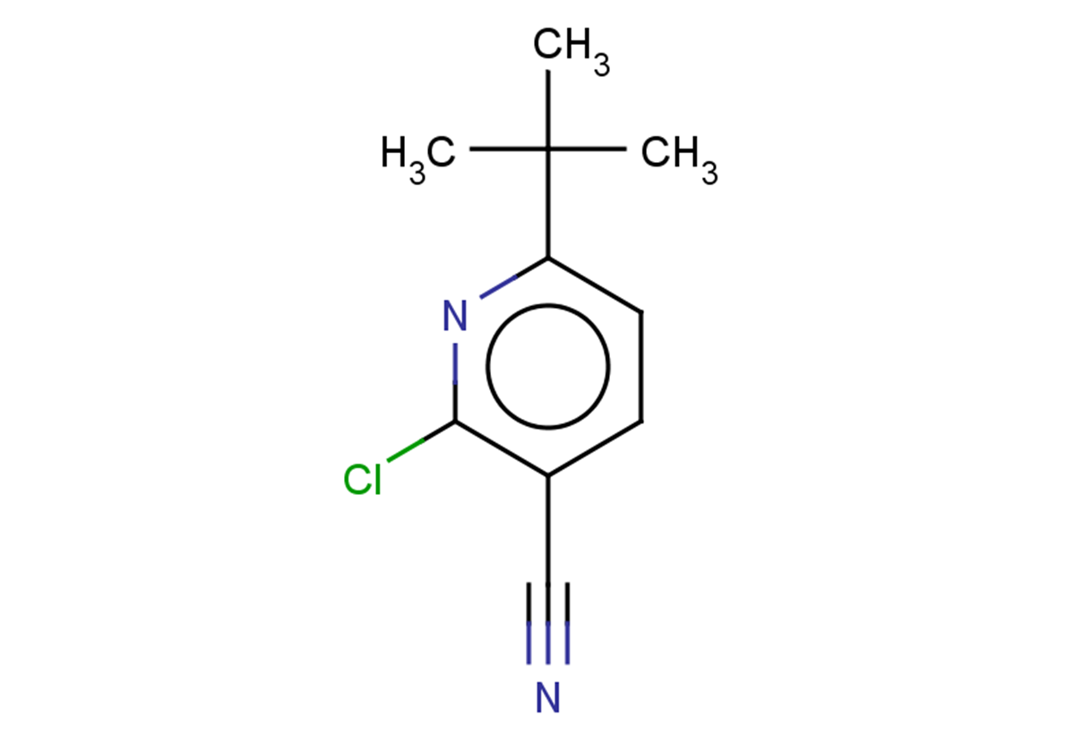 6-tert-butyl-2-chloropyridine-3-carbonitrile