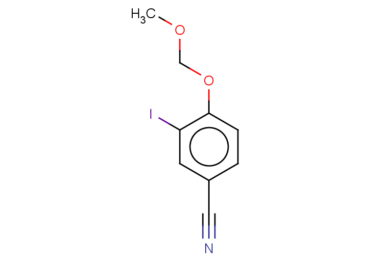 3-iodo-4-(methoxymethoxy)benzonitrile
